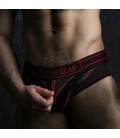 LOCKER GEAR MASSIVE RUDE BRIEF RED