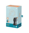 PLUG VIBRATÓRIO ROTATOR PLUG 2+ COM APP SATISFYER PRETO