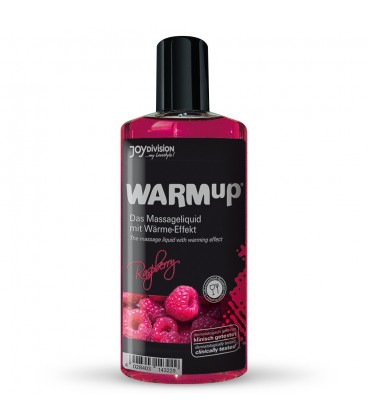 ACEITE DE MASAJE COMESTIBLE WARMUP FRAMBUESA 150ML