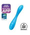 VIBRADOR G-SPOT FLEX 4 COM APP SATISFYER