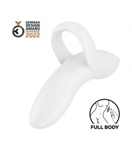 VIBRADOR DE DEDO BOLD LOVER SATISFYER BLANCO