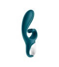 SATISFYER HUG ME VIBRATOR WITH APP GREEN