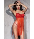 PICARDÍA Y TANGA CR-4496 ROJA CHILIROSE