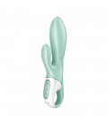 VIBRADOR INSUFLÁVEL AIR PUMP BUNNY 5 COM APLICAÇÃO CONNECT SATISFYER