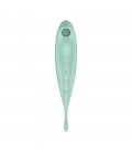 VIBRADOR TWIRLING PRO SATISFYER COM APLICAÇÃO CONNECT MENTA