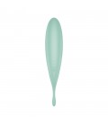 VIBRADOR TWIRLING PRO SATISFYER COM APLICAÇÃO CONNECT MENTA