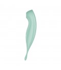 VIBRADOR TWIRLING PRO SATISFYER COM APLICAÇÃO CONNECT MENTA