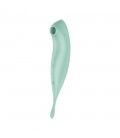 VIBRADOR TWIRLING PRO SATISFYER COM APLICAÇÃO CONNECT MENTA