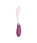 SATISFYER G-SPOT FLEX 3 VIBRATOR BURGUNDY