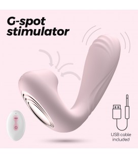 CRUSHIOUS POOKIE + REMOTE CONTROLLED STIMULATOR PINK