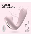 CRUSHIOUS POOKIE + REMOTE CONTROLLED STIMULATOR PINK