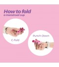 CRUSHIOUS MINERVA S + L MENSTRUAL CUPS WITH POUCH