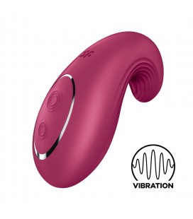 SATISFYER DIPPING DELIGHT BERRY STIMULATOR