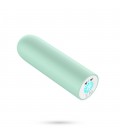 QUACKERS USB RECHARGEABLE VIBRATING BULLET MINT GREEN CRUSHIOUS