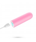 QUACKERS USB RECHARGEABLE VIBRATING BULLET PINK CRUSHIOUS