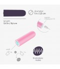 QUACKERS USB RECHARGEABLE VIBRATING BULLET PINK CRUSHIOUS