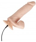 NATURE SKIN BENDABLE RC REALISTIC VIBRATOR WITH WIRELESS REMOTE CONTROL