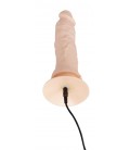 NATURE SKIN BENDABLE RC REALISTIC VIBRATOR WITH WIRELESS REMOTE CONTROL