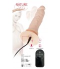 NATURE SKIN BENDABLE RC REALISTIC VIBRATOR WITH WIRELESS REMOTE CONTROL