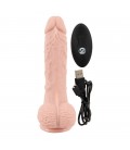 VIBRADOR REALISTA COM FUNÇÃO VAI-VEM E COMANDO SEM FIOS MEDICAL SILICONE RC VIBRATOR YOU2TOYS