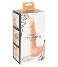 VIBRADOR REALISTA COM VAI-VEM E COMANDO SEM FIOS NATURAL THRUSTING VIBE YOU2TOYS