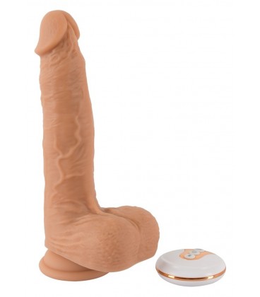 VIBRADOR REALISTA COM VAI-VEM E COMANDO SEM FIOS NATURAL THRUSTING VIBE YOU2TOYS