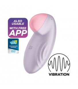 ESTIMULADOR TROPICAL TIP CONNECT APP LILÁS SATISFYER