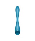 VIBRADOR G-SPOT FLEX 5 CONNECT APP AZUL SATISFYER