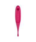 ESTIMULADOR TWIRLING PRO VERMELHO SATISFYER