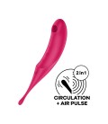 ESTIMULADOR TWIRLING PRO VERMELHO SATISFYER