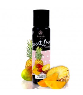 GEL LUBRICANTE CON SABOR A MANGO PIÑA SWEET LOVE SECRET PLAY 60ML