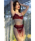 CONJUNTO CR-4607 VERMELHO CHILIROSE