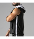 LOCKER GEAR LOOK AT HARDER HOODY VEST WHITE