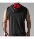 LOCKER GEAR LOOK AT HARDER HOODY VEST RED