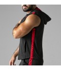 LOCKER GEAR LOOK AT HARDER HOODY VEST RED