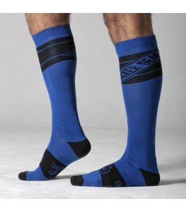 LOCKER GEAR KNEE HIGH SOCKS BLUE