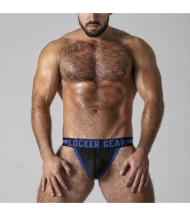 LOCKER GEAR JOCKSTRAP PUSH IT BLUE