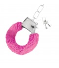 LOVE CUFFS FURRY HANDCUFFS CRUSHIOUS PINK