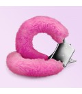 LOVE CUFFS FURRY HANDCUFFS CRUSHIOUS PINK