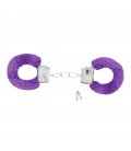 LOVE CUFFS FURRY HANDCUFFS CRUSHIOUS PURPLE