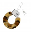 ESPOSAS DE FELPA LOVE CUFFS CRUSHIOUS LEOPARDO