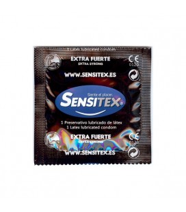 SENSITEX EXTRA STRONG NATURAL CONDOMS 100 UNITS