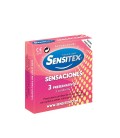 SENSITEX SENSATIONS VEGAN NATURAL CONDOMS 3 UNITS