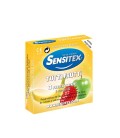 SENSITEX VEGAN TUTTIFRUTTI CONDOMS 3 UNITS