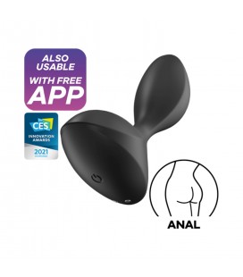 PLUG ANAL SWEET SEAL PRETO SATISFYER