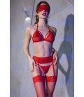 CONJUNTO 5 PIEZAS CR-4467 ROJO CHILIROSE