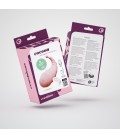 CRUSHIOUS COCOON RECHARGEABLE VIBRATING EGG WITH WIRELESS REMOTE CONTROL PINK