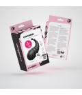 CRUSHIOUS COCOON RECHARGEABLE VIBRATING EGG WITH WIRELESS REMOTE CONTROL BLACK