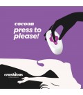 COCOON HUEVO VIBRADOR RECARGABLE CON MANDO A DISTANCIA INALÁMBRICO CRUSHIOUS MORADO