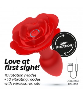 CRUSHIOUS GIULIETTA ROTATING ANAL PLUG WITH REMOTE
